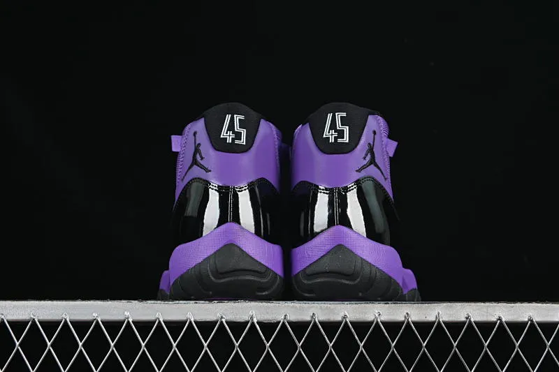 All categories Air Jordan Jordan series basketball shoes Air Jordan 11 Air Jordan 11 Retro AJ11 Joe 11 black and purple CT8012-500